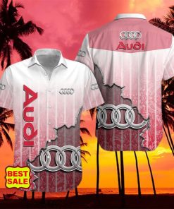 Racing Car Audi F1 Teams Logo Sumer Hawaiian Shirt