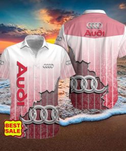 Racing Car Audi F1 Teams Logo Sumer Hawaiian Shirt