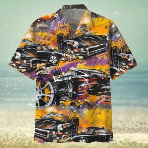 Racing Car Hawaiian Shirt