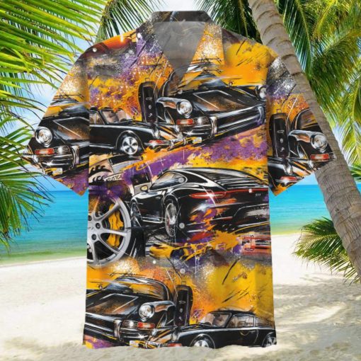 Racing Car Hawaiian Shirt