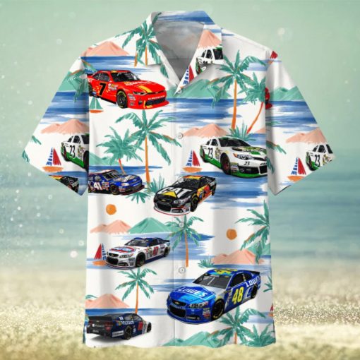 Racing Car Hawaiian Shirts