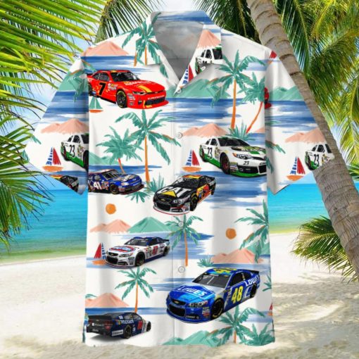 Racing Car Hawaiian Shirts