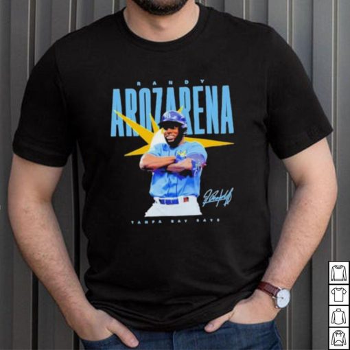 Randy Arozarena Tampa Bay Rays signature 2023 shirt