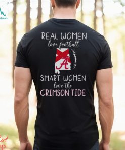 Real Women Love Football Smart Women Love The Alabama Crimson Tide 2023 shirt