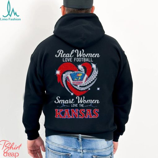 Real Women Love Football Smart Women Love The Kansas 2023 Shirt