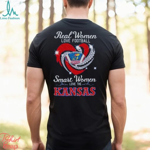 Real Women Love Football Smart Women Love The Kansas 2023 Shirt