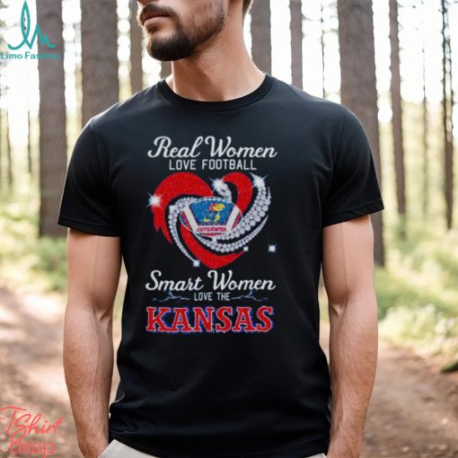 Real Women Love Football Smart Women Love The Kansas 2023 Shirt