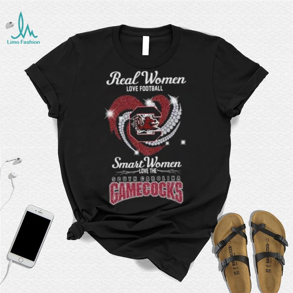 Real Women Love Football Smart Women Love The South Carolina Gamecocks 2023 Heart Diamond Shirt Real Women Love Football Smart Women Love The South Carolina Gamecocks 2023 Heart Diamond Shirt