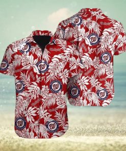 Washington Nationals MLB-Summer Hawaiian Shirt And Shorts