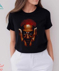 Red Rare Dennis Rodman Shirt