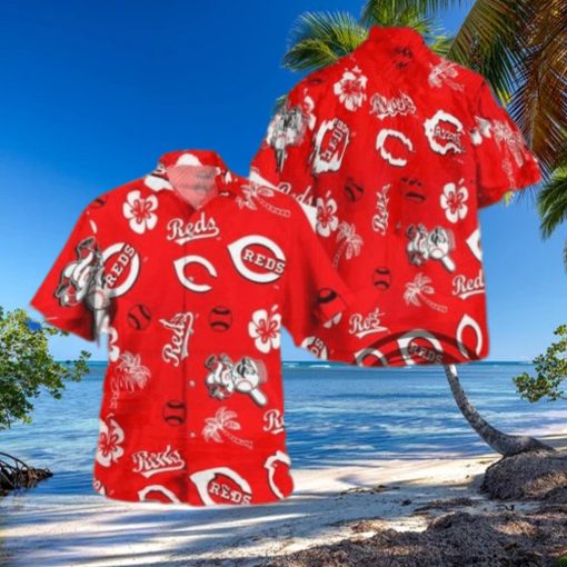 Reds Hawaiian Shirt Giveaway 2023 Cincinnati Reds Hawaiian Shirt MLB Cincinnati Reds Hawaiian Shirt