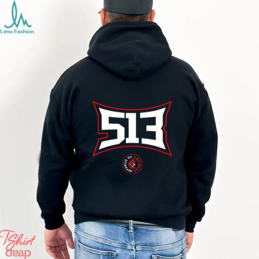 Republic of Cincinnati 513 logo shirt