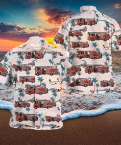 Request New Shirt Fire Truck Hawaiian Shirt