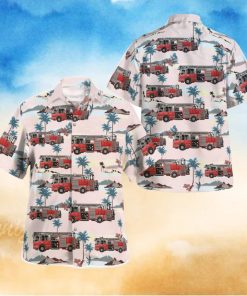 Request New Shirt Fire Truck Hawaiian Shirt