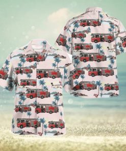 Request New Shirt Fire Truck Hawaiian Shirt