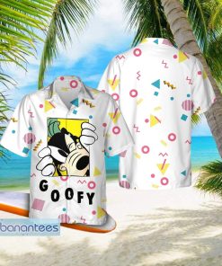 Retro 90s Goofy Mickey And Friends an Disney World Disneyland Family Hawaiian Shirt