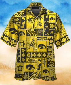 Retro Aloha NCAA Iowa Hawkeyes Hawaiian Shirt Gift For Beach Lovers