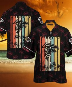 Retro Aloha NFL Atlanta Falcons Hawaiian Shirt Summer Beach Gift