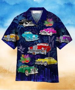 Retro Car Aloha Hawaiian Shirt Summer Gift Beach Shirt