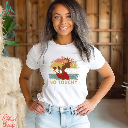 Retro Disney Funny Emperors No Touchy Shirt