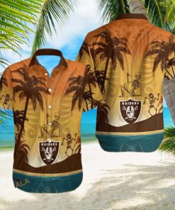 Retro Las Vegas Raiders Funny Hawaiian Shirt Gift For Football Fans