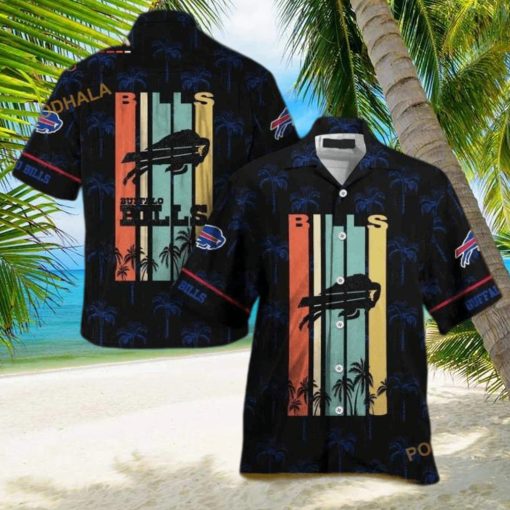 Retro NFL Buffalo Bills Funny Hawaiian Shirt Gift For Beach Vacation