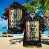 Black Aloha NCAA Ohio State Buckeyes Hawaiian Shirt Beach Gift For Friend