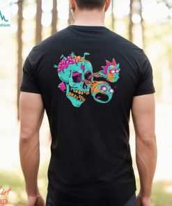 Rick & Morty Eyeball Skull T Shirt