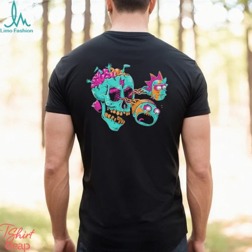 Rick & Morty Eyeball Skull T Shirt