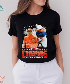 Rocket Mortgage Classic Champions 2023 Rickie Fowler signature Shirt