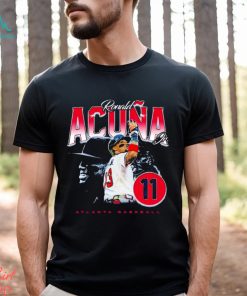 Ronald Acuña Jr. Atlanta Baseball Lightning Shirt