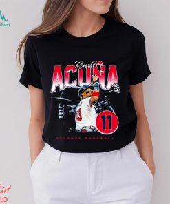Ronald Acuña Jr. Atlanta Baseball Lightning Shirt