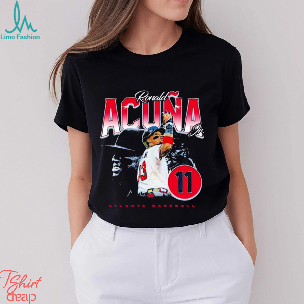 Ronald Acua Jr. Atlanta Baseball Lightning Shirt
