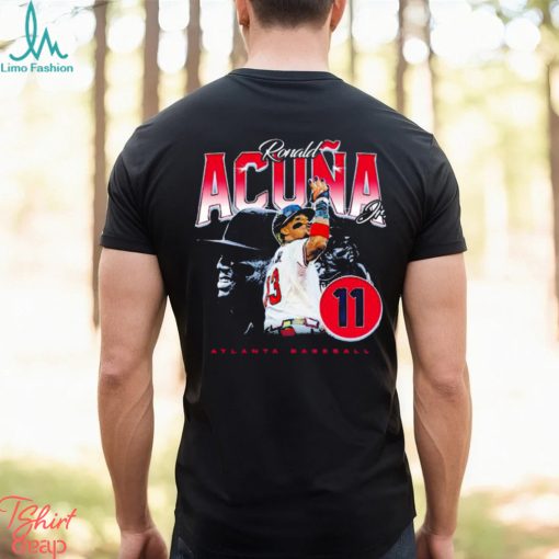 Ronald Acuña Jr. Atlanta Baseball Lightning Shirt