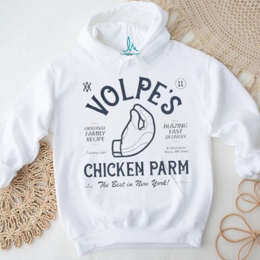 Rotowear merch volpe’s chicken parm shirt