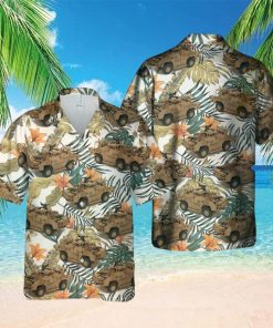 Royal Marines Jackal Coyote Summer Aloha hawaiian shirt