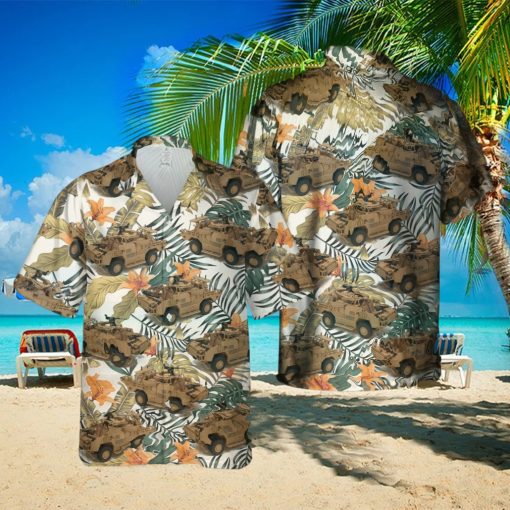 Royal Marines Jackal Coyote Summer Aloha hawaiian shirt