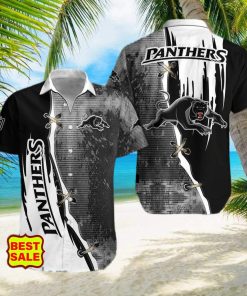 Rugby League NRL Penrith Panthers Logo Sumer Hawaiian Shirt For Fans hawaiaan shir