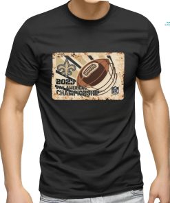 Rusty Metal New Orleans Saints 2023 IFAF Americas Championship shirt