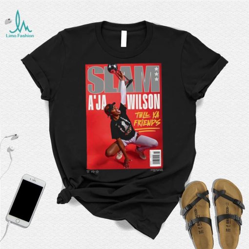 SLAM Cover Tee A'ja Wilson (SLAM 240)