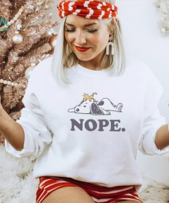 SNOOPY WOODSTOCK NOPE TIRED SHIRT