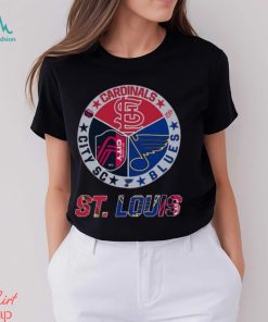 Official st louis cardinals city sc and blues shirt, hoodie