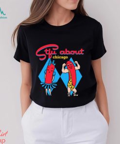 STFU About Chicago Super Mascots logo shirt