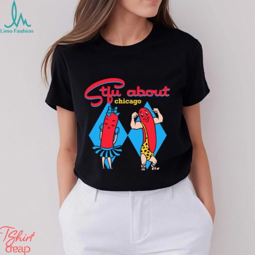 STFU About Chicago Super Mascots logo shirt