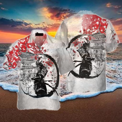 Samurai Skull Warrior Hawaiian Shirt Idea Summer Gift For Men And Women