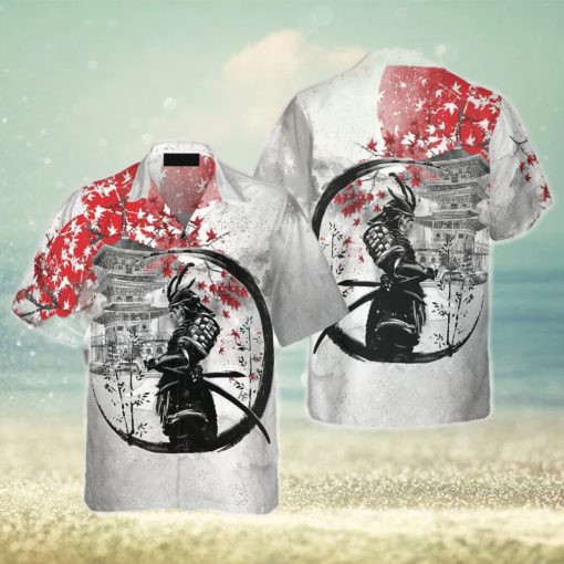 Samurai Skull Warrior Hawaiian Shirt Idea Summer Gift For Men And Women