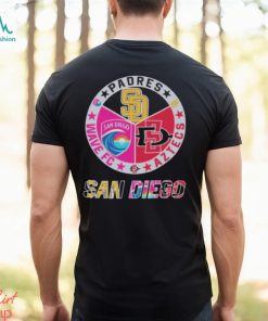 San Diego Padres Wave FC And Aztecs Shirt