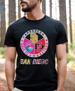 San Diego Padres Wave FC And Aztecs Shirt