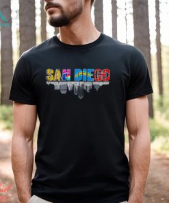 San Diego skyline city shirt