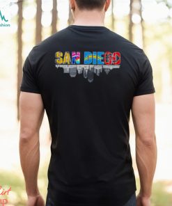 San Diego skyline city shirt